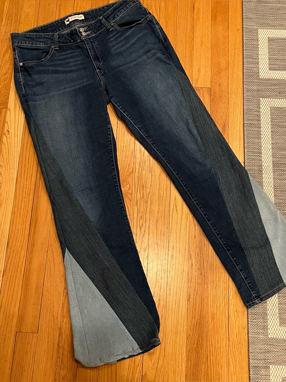 Levi 529 Reworked Curvy Bootcut Flared Women’s 34 x 31